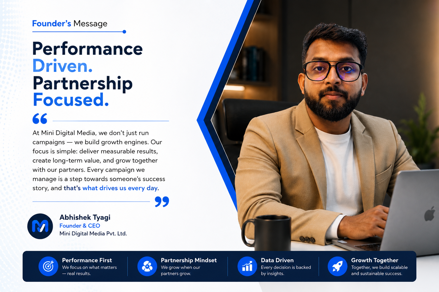 Abhishek Tyagi, Founder & CEO
